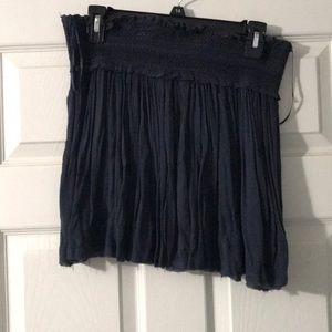 Blue Free People mini skirt
